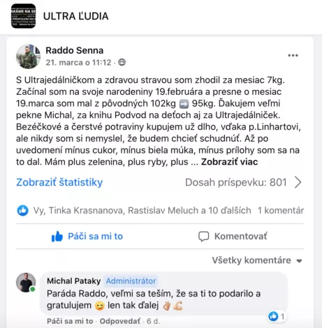 referencia Ultrajedálniček rado